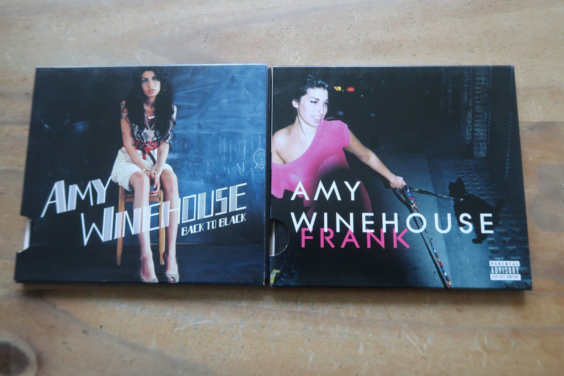CDs: AMY WINEHOUSE - BACK TO BLACK + FRANK - 2x CD – Gebraucht aus Basel von Patiscat