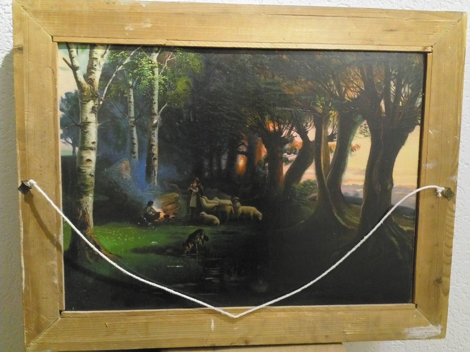 Gemälde: Cadre avec peinture 73x58 cm – Gebraucht aus Grand Lancy von ampoule 2
