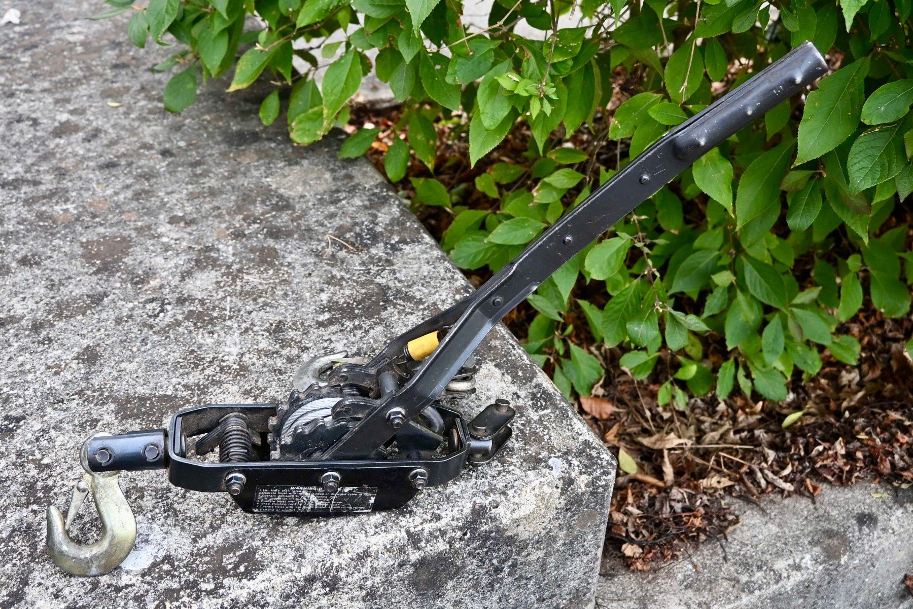 Altro per stoccaggio & trasporto: kompakter Handseilzug / Seilzug-Ratschenzug MINI HAND PULLER – Usato da Pfaffhausen venduto da mono_rec 3