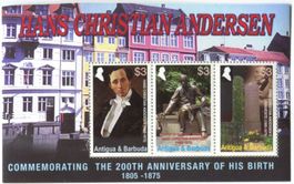 Block "Hans Christian Andersen". Antigua und Barbuda