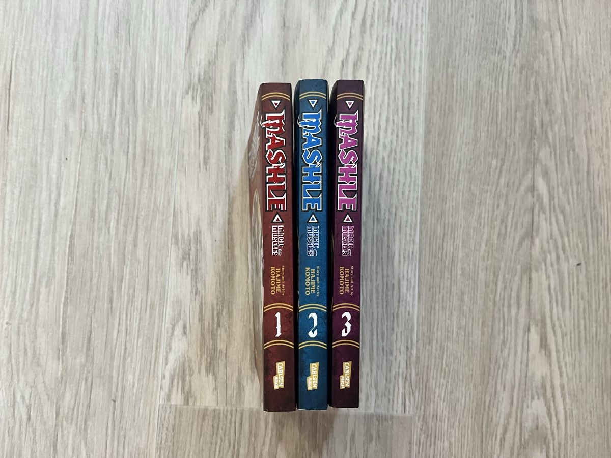 Fumetti: Mashle Manga Band 1-3 – Usato da Spiez venduto da Bluesky2000 1