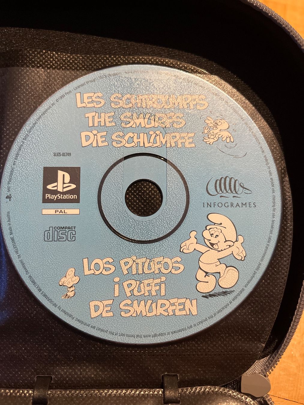 Jeux: Die Schlümpfe Ps1 – D'occasion à Basel par Ruemli17
