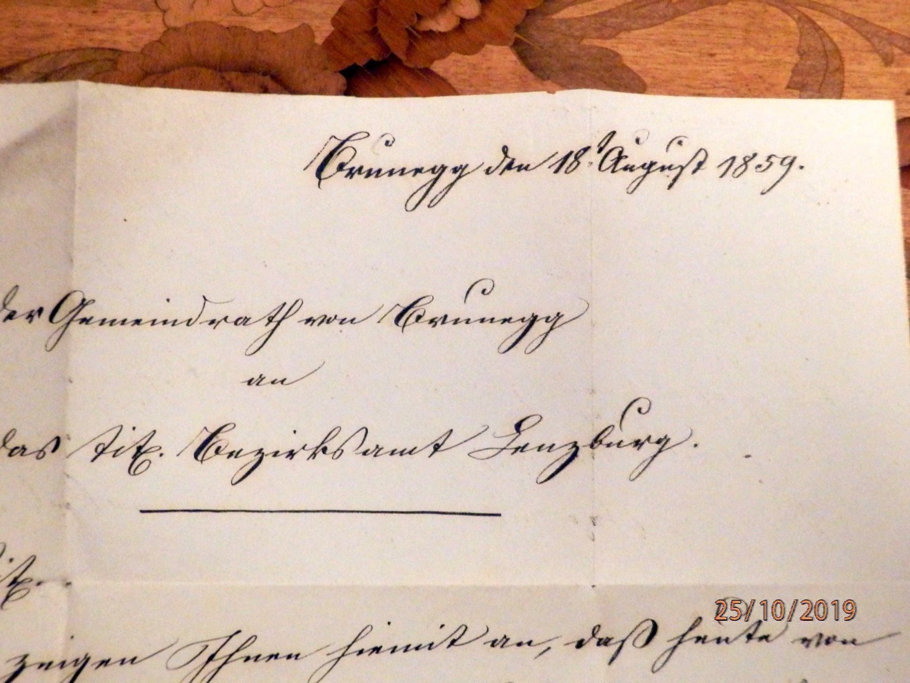 Timbri: Brief o. Marke, Balkenstempel "BRAUNEGG" – Usato da Ueberstorf venduto da dinbau 5