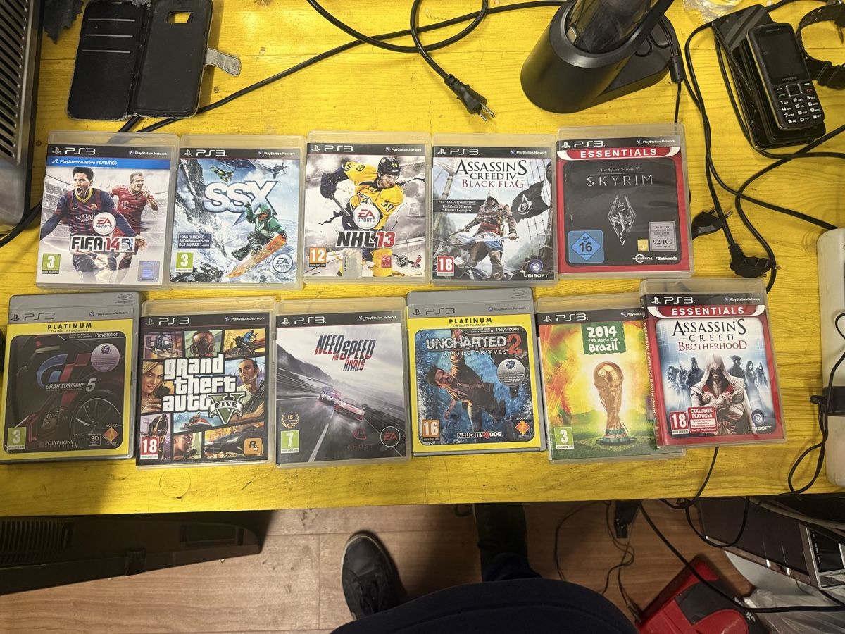 Sony Spiele: PS3 Spiele Sammlung gebrauchter Zustand – Gebraucht aus Thürnen von mah_6yvz