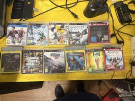 PS3 Spiele Sammlung gebrauchter Zustand