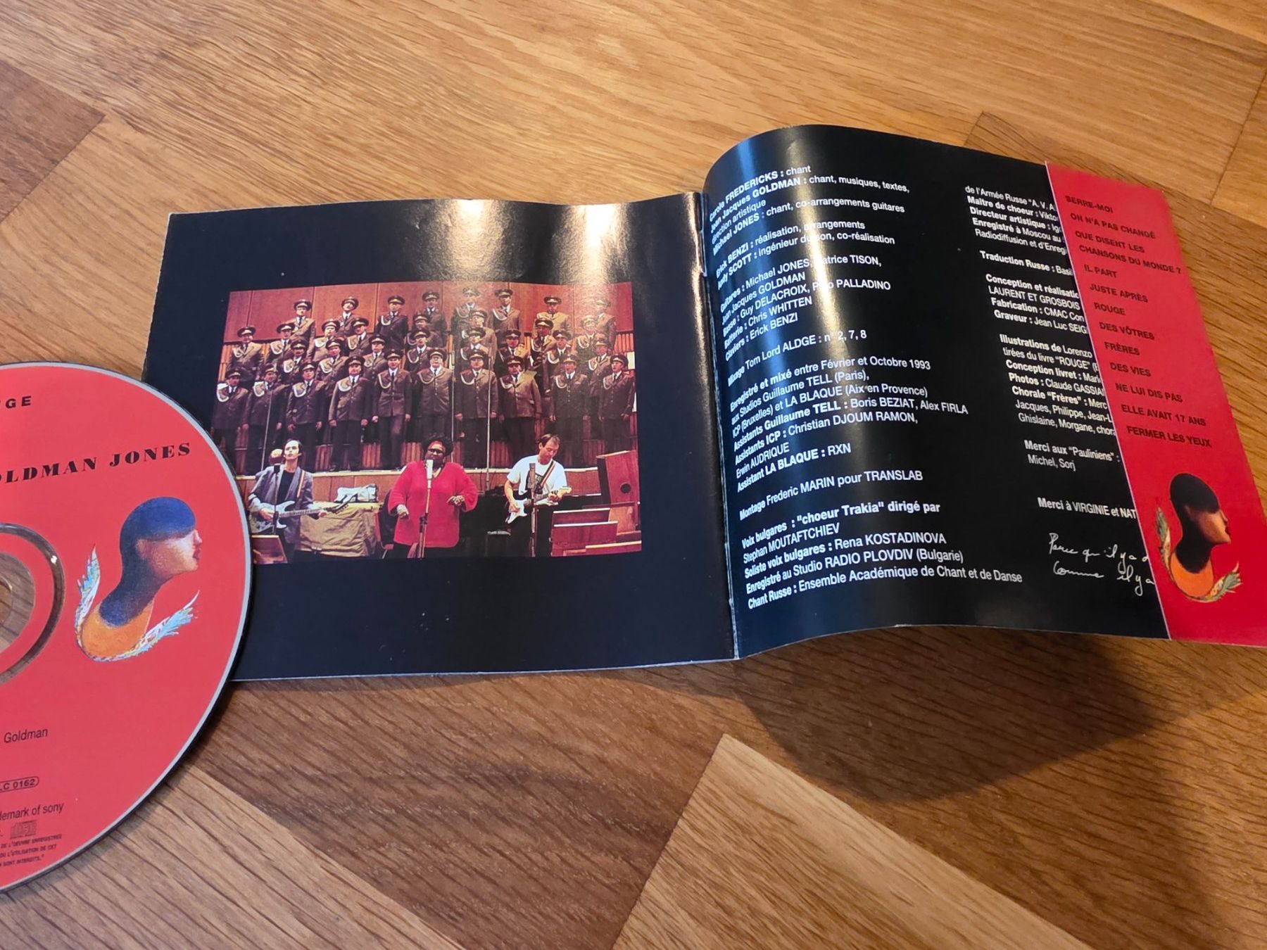 CDs: CD Jean-Jacques Goldman "Rouge" – Neu (gemäss Beschreibung) aus Cudrefin von sebou05 3