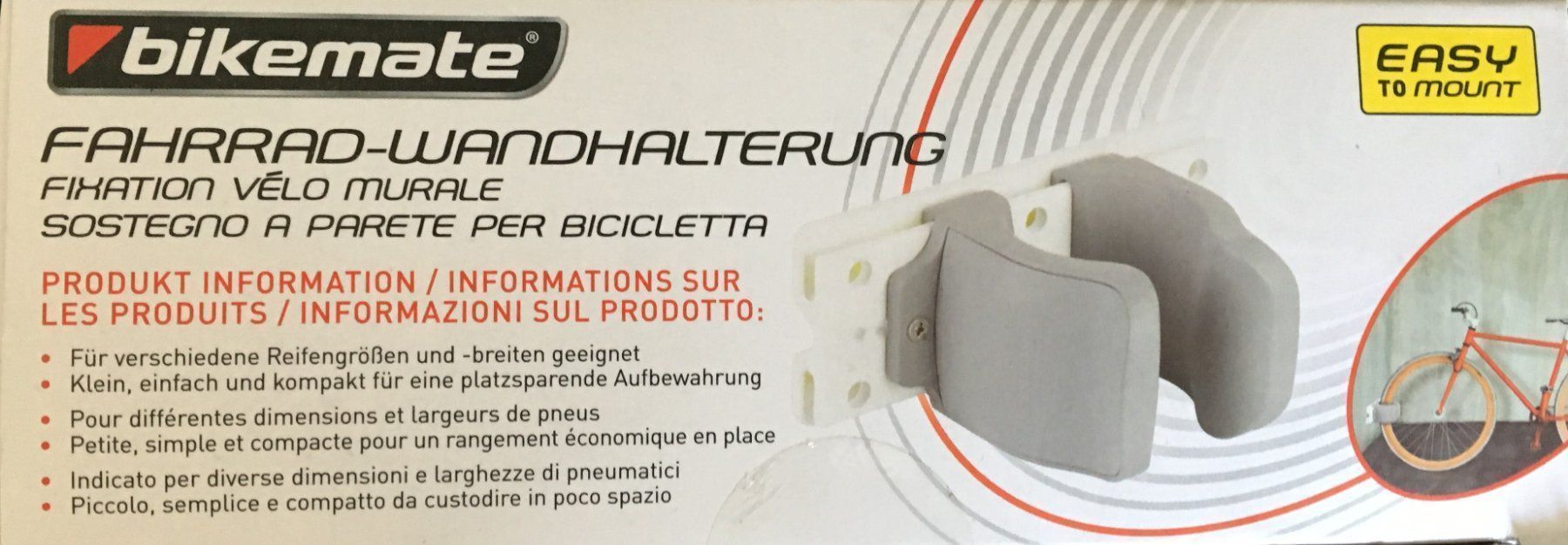 Supporti per biciclette: Fahrrad Wandhalterung – Nuovo (secondo la descrizione) da Zürich venduto da Buechi49 1