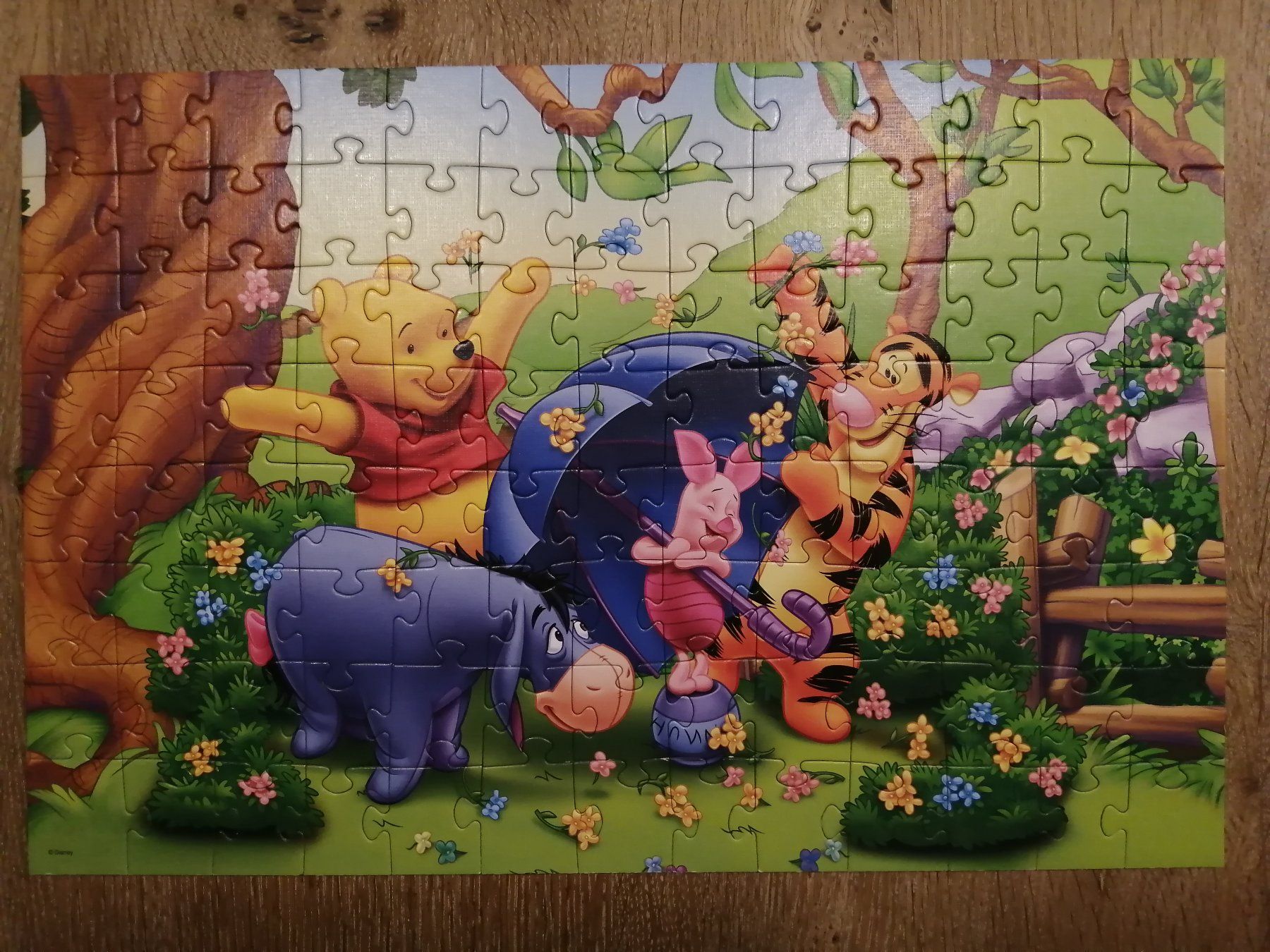 Puzzles: Winnie the Pooh Puzzle 100-teilig – Gebraucht aus Küttigen von  1