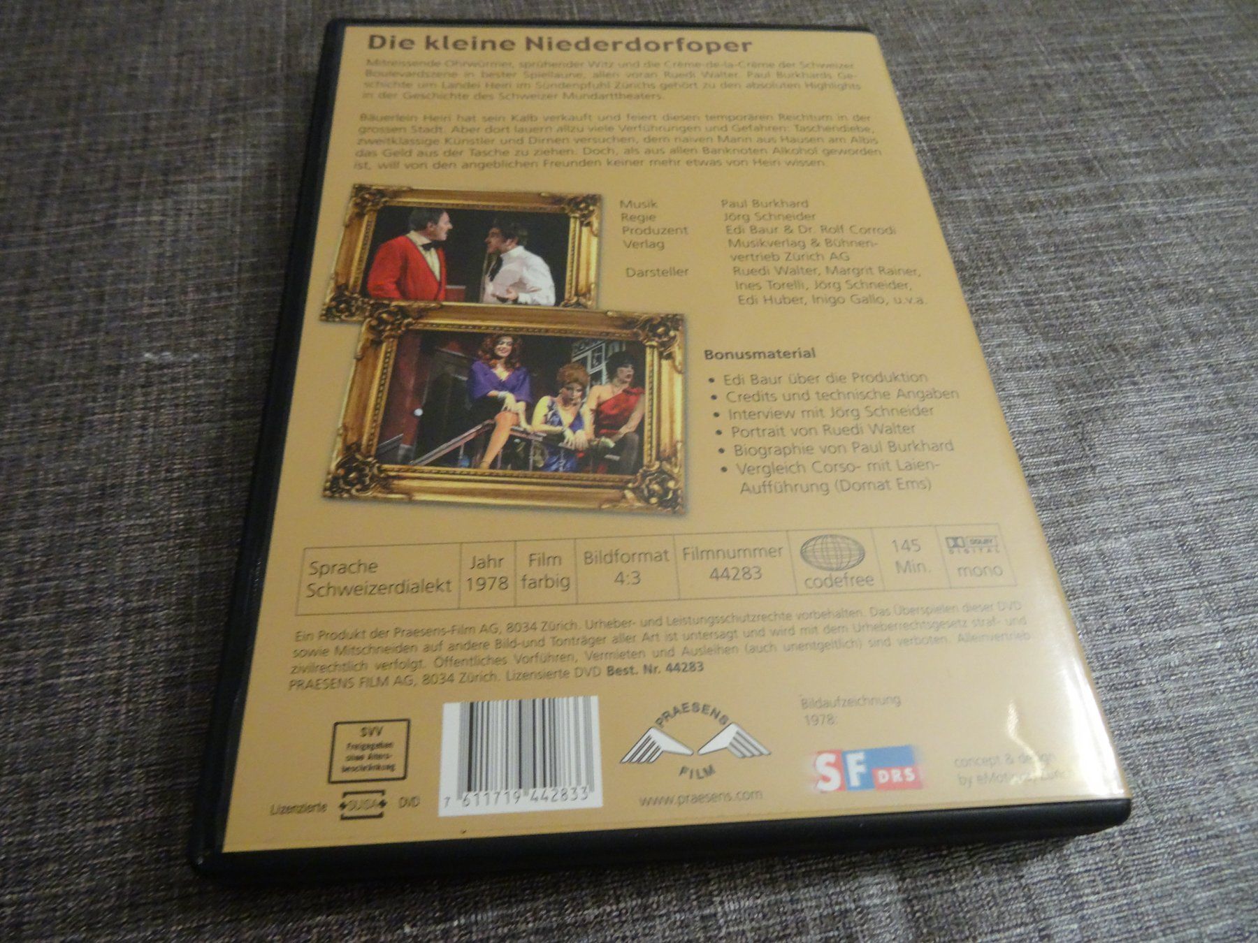 Tutti i DVDs: DVD Die kleine Niederdorfer – Usato da Olten venduto da Disc-Verkauf 2