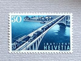 280, postfrisch Druckverschiebung. Top
