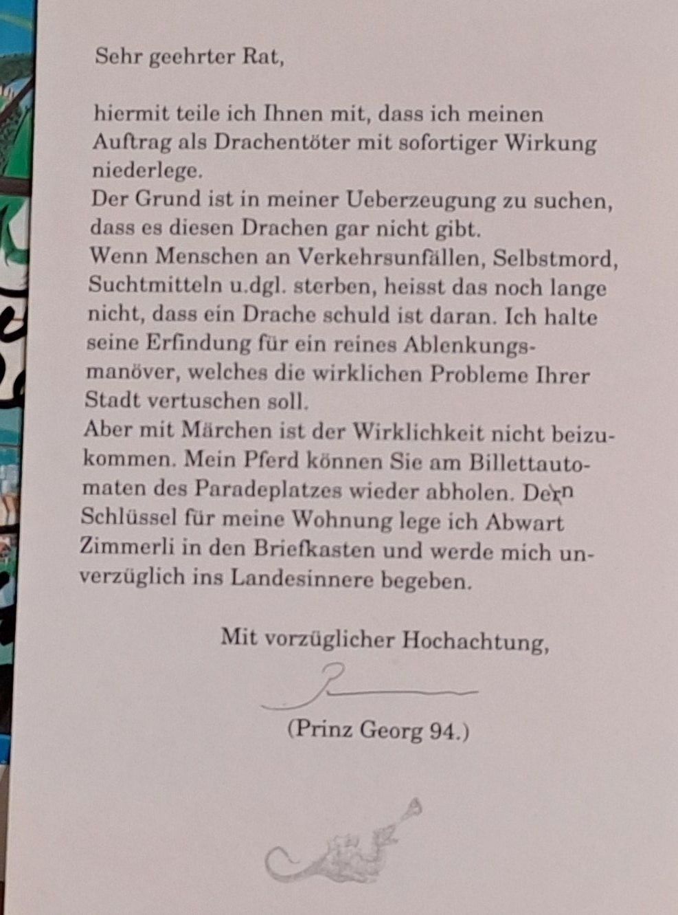 Cartoline postali: Franz Hohler – Usato da Münsingen venduto da Rocking 1