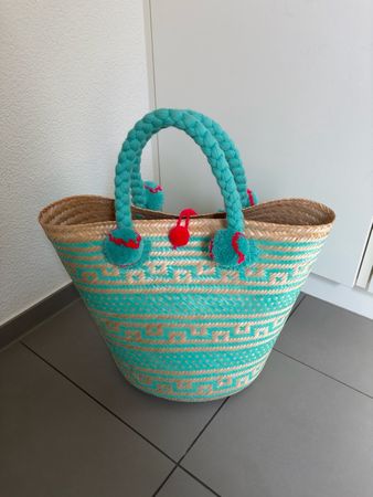 Meraki Heritage Korbtasche/Strandtasche – Neu & ungebraucht