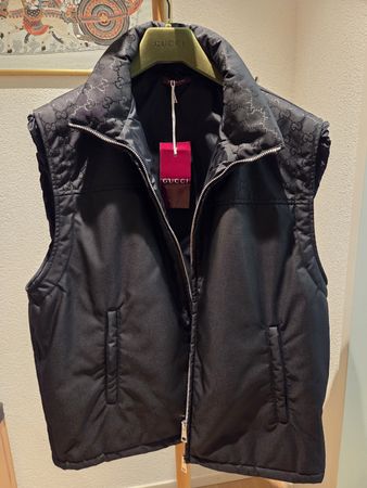 Gucci Weste, Schwarz, Herren, Grösse 52, Top Zustand!