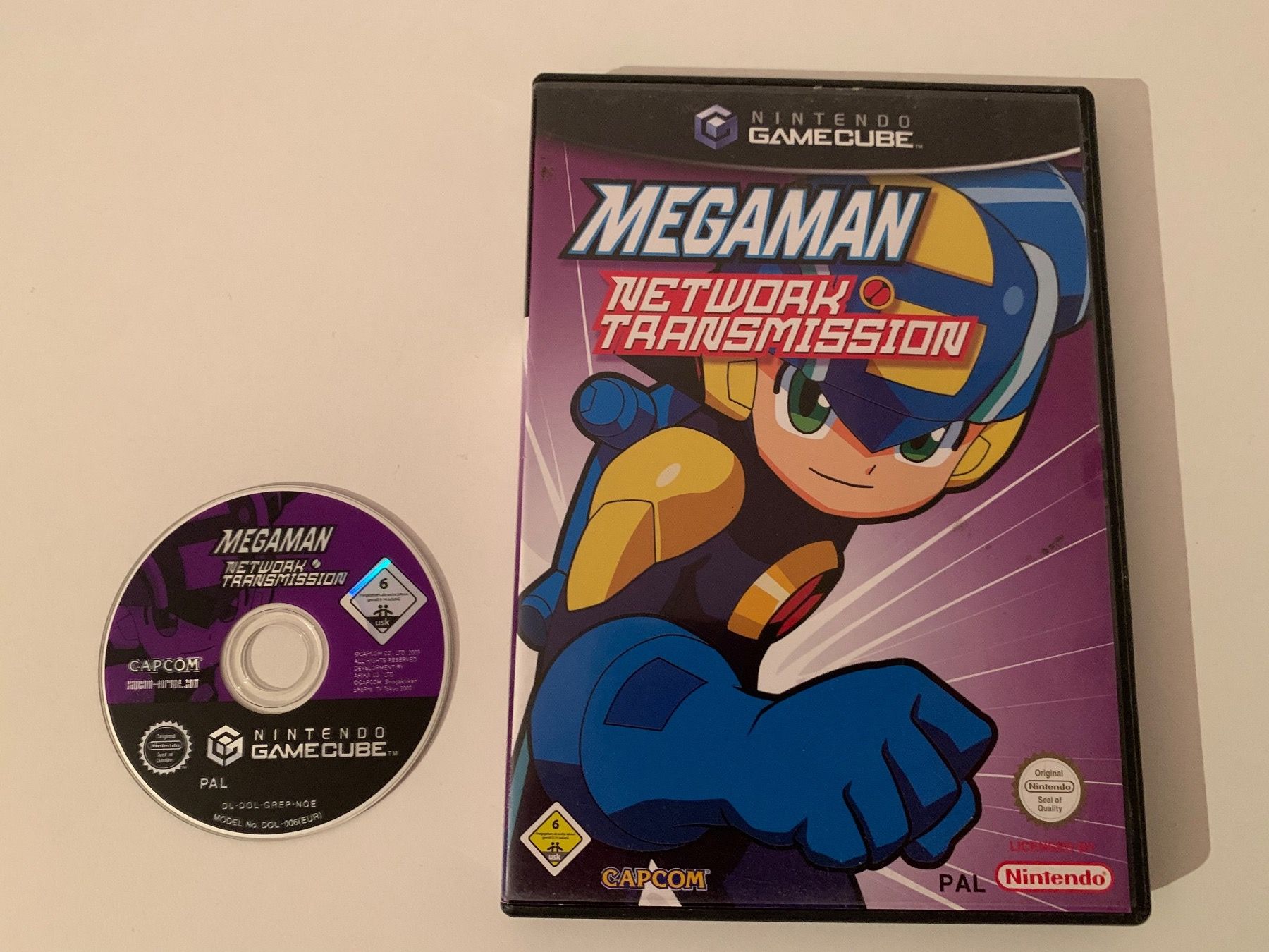 Nintendo Jeux: Nintendo GameCube MEGA MAN Network Transmission – D'occasion à Kaiseraugst par Marsupower