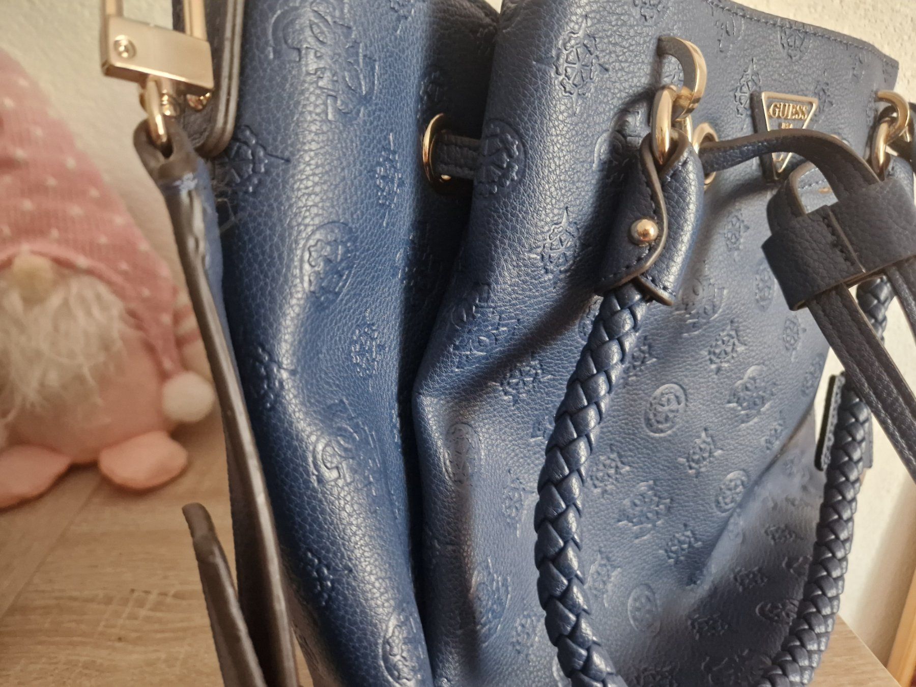 Guess Borse da donna: Sac Guess authentique neuf bleu – Usato da Missy venduto da valentine17 2