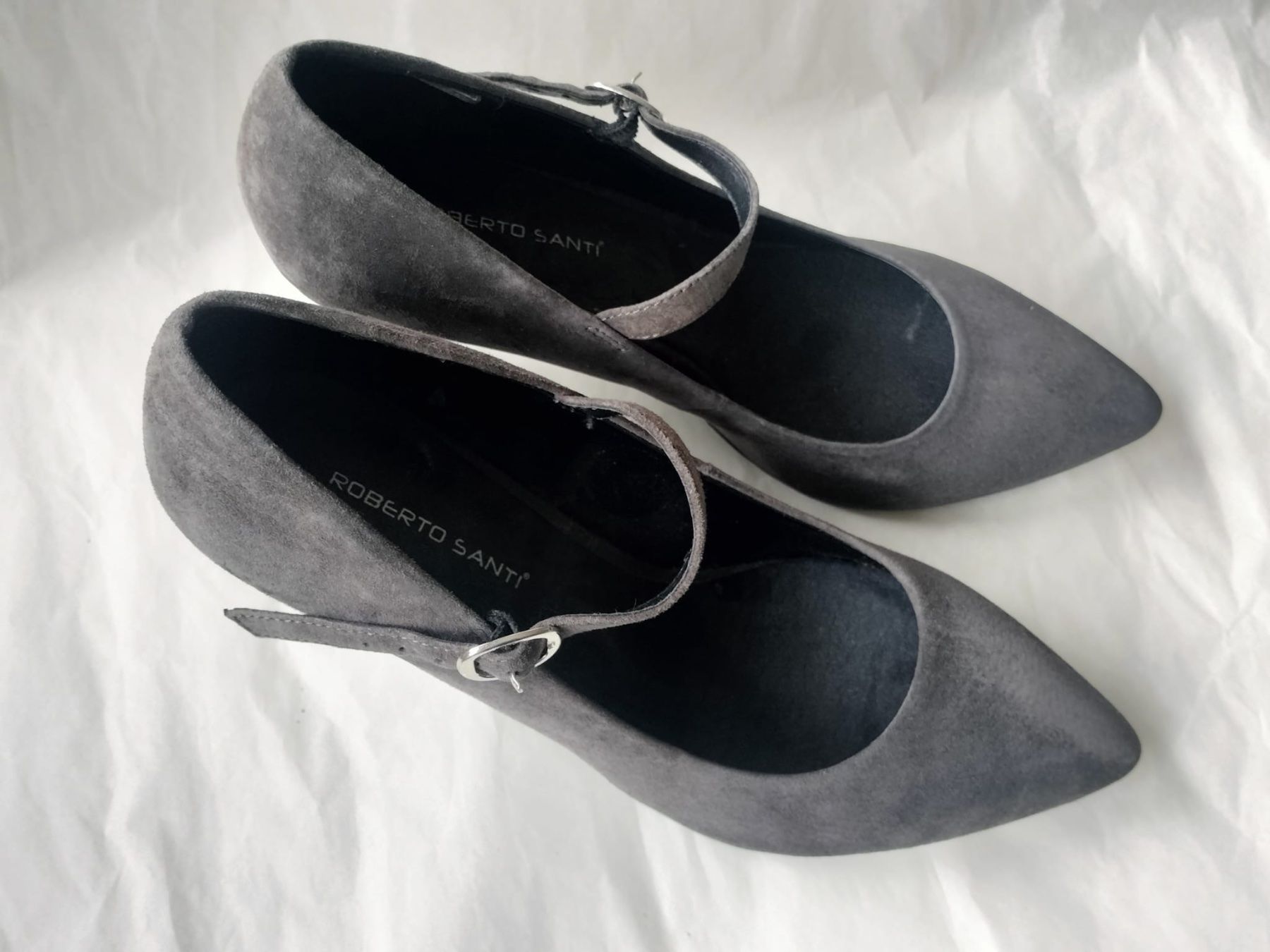 Roberto Santi Damenschuhe: Roberto Santi Pumps Grau, Gr. 37 – Gebraucht aus Aarau von Obdulia 5