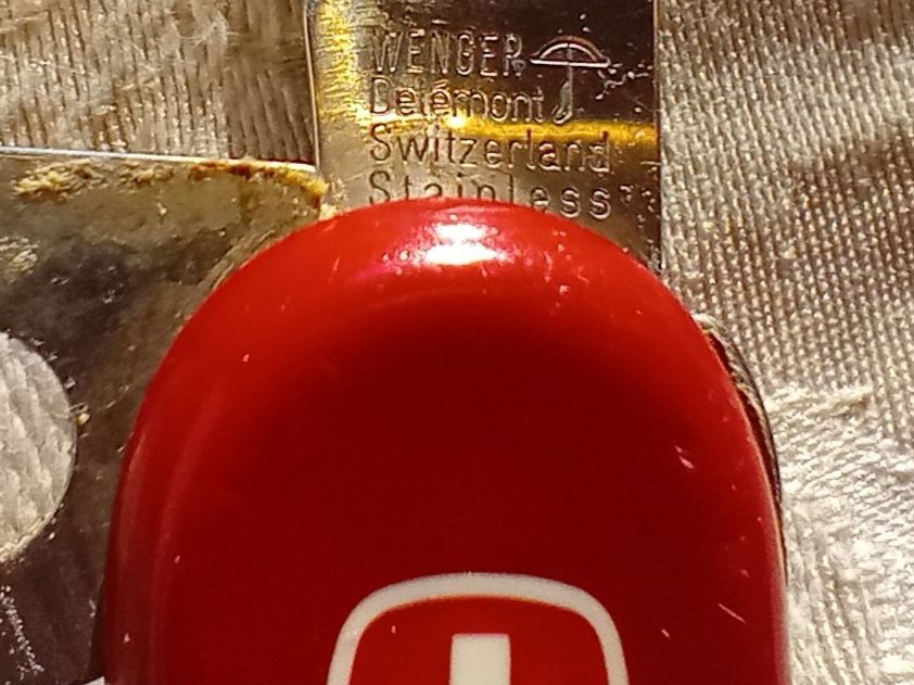 Wenger Coltelli tascabile: Wenger Sackmesser 6 Funktionen – Usato da Oberdorf BL venduto da Barocki888 2