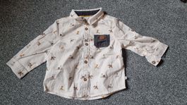 Chemise Lémuriens taille 71 9 mois
