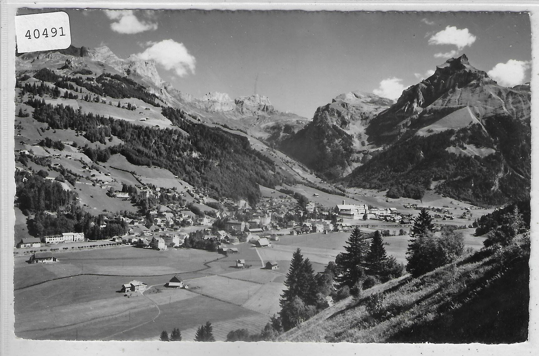 Cartoline postali: Engelberg mit Rigidalstöcke und Hahnen – Usato da Ettingen venduto da Kartenplanet