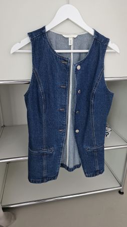 h&m jeans weste gilet 36/38