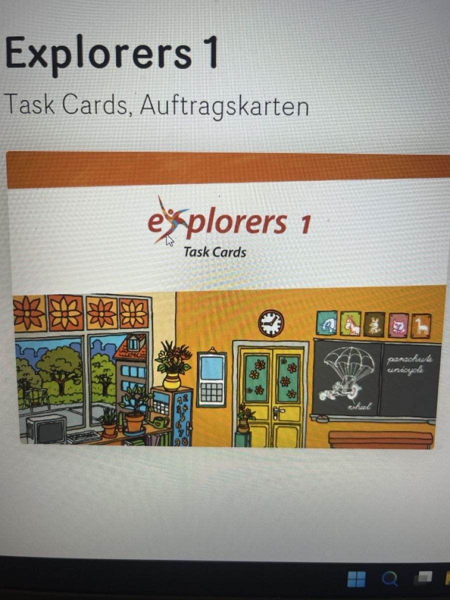 Altro materiale scolastico: Explorers 1 Task Cards / Lernkarten wie neu – Nuovo (secondo la descrizione) da Uster venduto da chr_k8gv