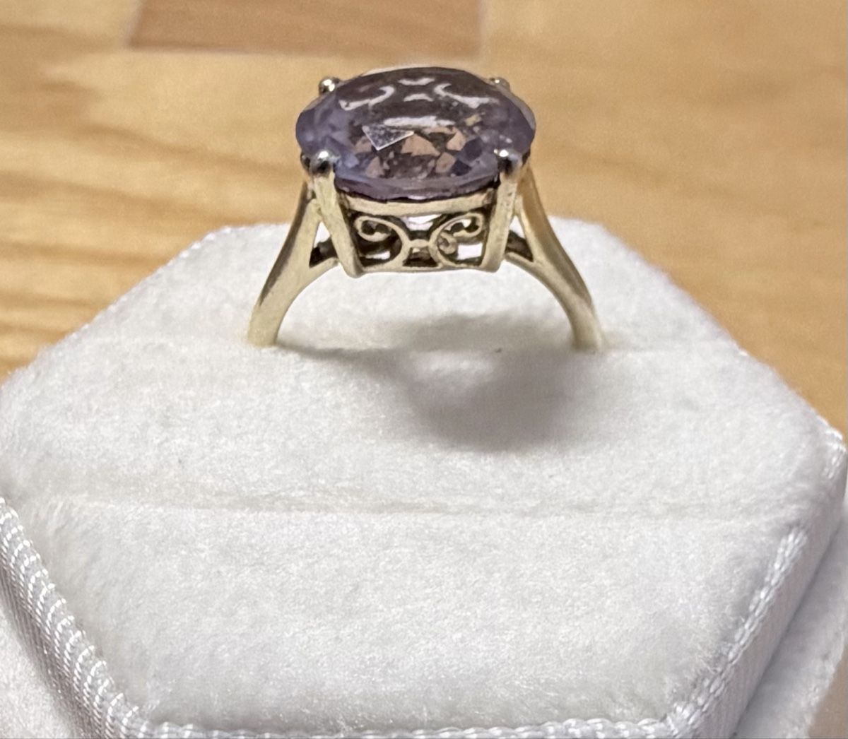 Anelli: 🟣  Antiker Ring Amethyst Gr. 52 925 Silber – Usato da Weissbad venduto da Simiswiss321