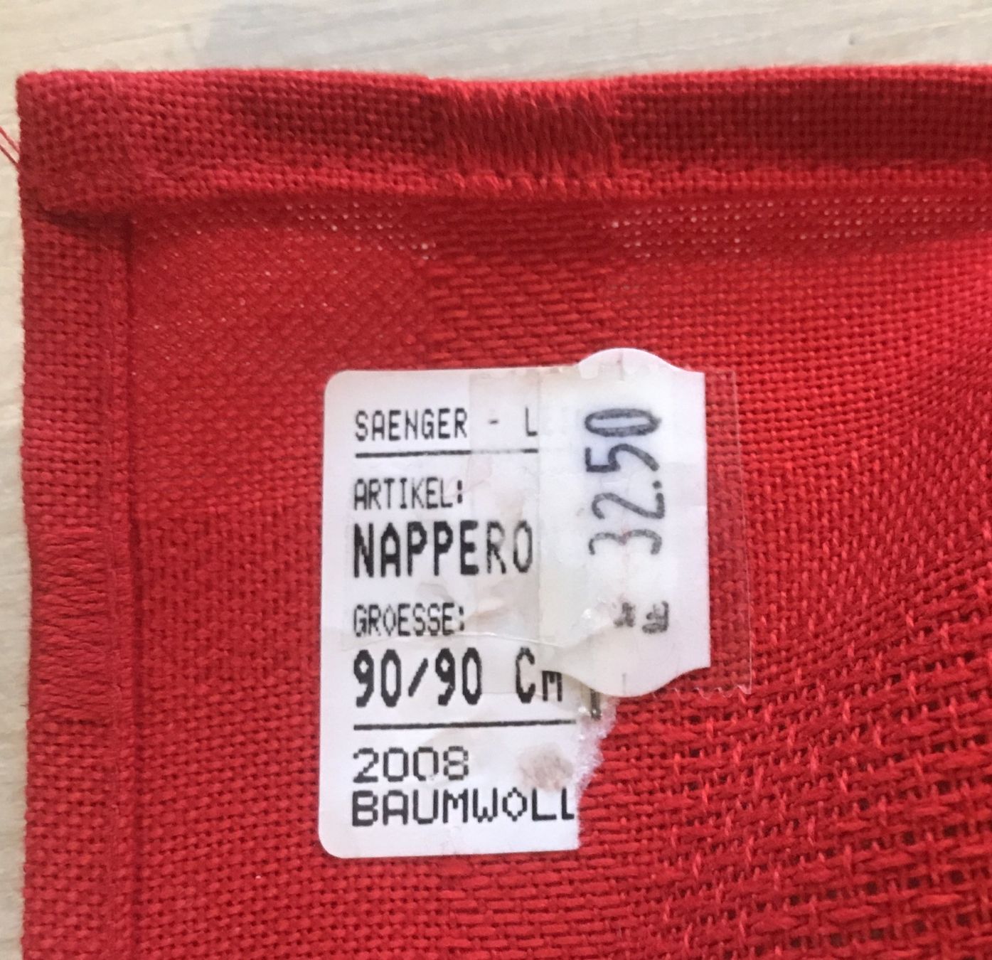Altra biancheria da tavola: TISCHDECKE BAUMWOLLE 90X90CM NEU – Nuovo (secondo la descrizione) da Ostermundigen venduto da wini63 2