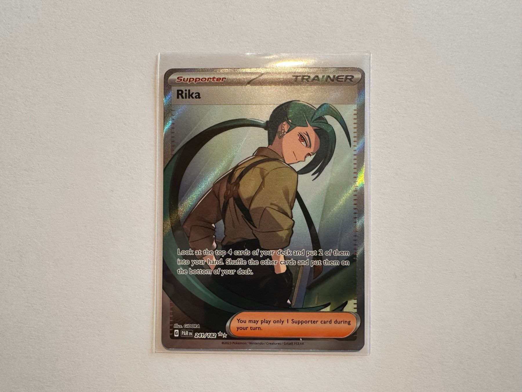 Pokémon Carte collezionabili: Trainer Rika Paradox Rift EN – Nuovo (secondo la descrizione) da Hagendorn venduto da Pokecollectorch