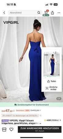 Shein Abendkleid ungetragen