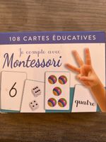 108 cartes éducatives Je compte avec Montessori