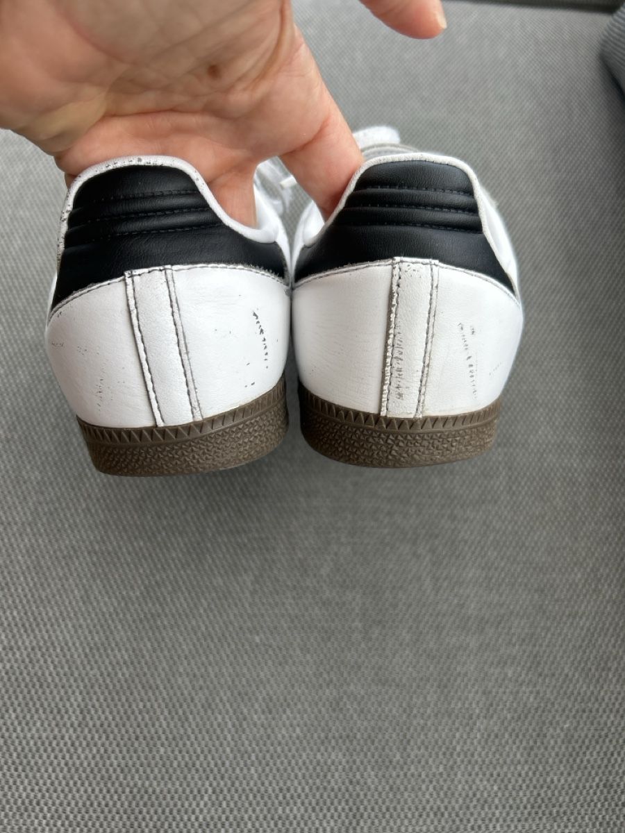 Adidas Herrenschuhe: adidas Samba, Grösse 40 2/3, weiss – Gebraucht aus Erlinsbach SO von hallon480 3