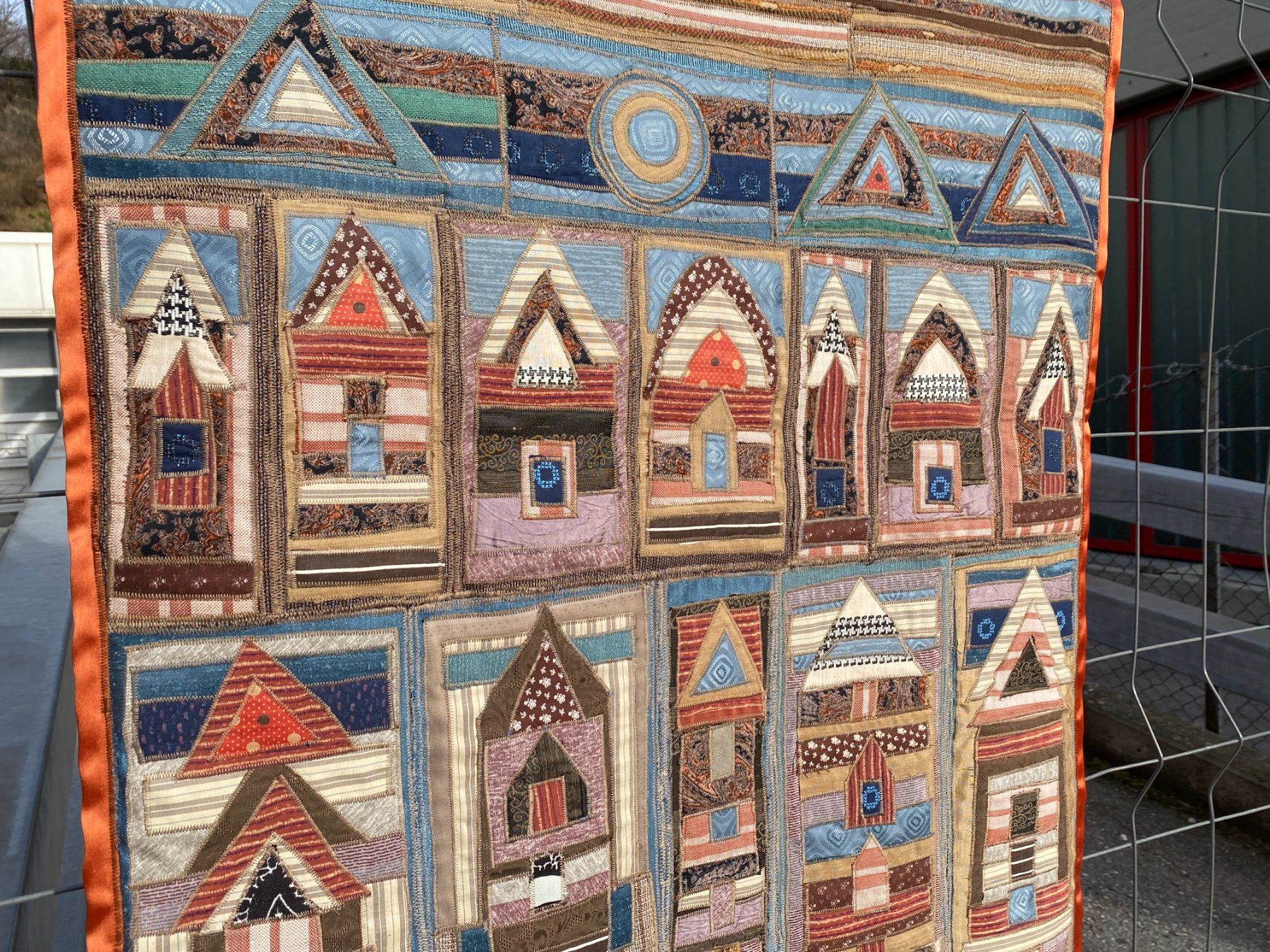 Tappeti: Patchwork 148x73cm Wand Teppich Zustand sehr gut – Usato da Vacallo venduto da cri_229f 2