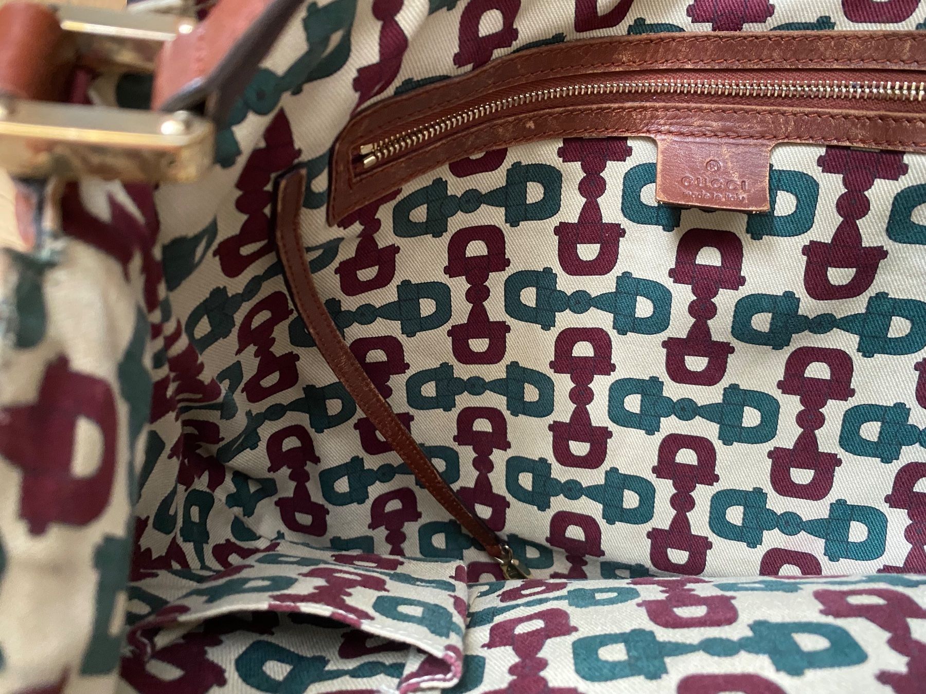 Gucci Borse: Guccissima Shoulder Bag, Leder braun – Usato da Zürich venduto da Scheidegg1 9