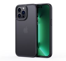 Coque iphone 14 pro (Max) cadre Noir anti choc résistante
