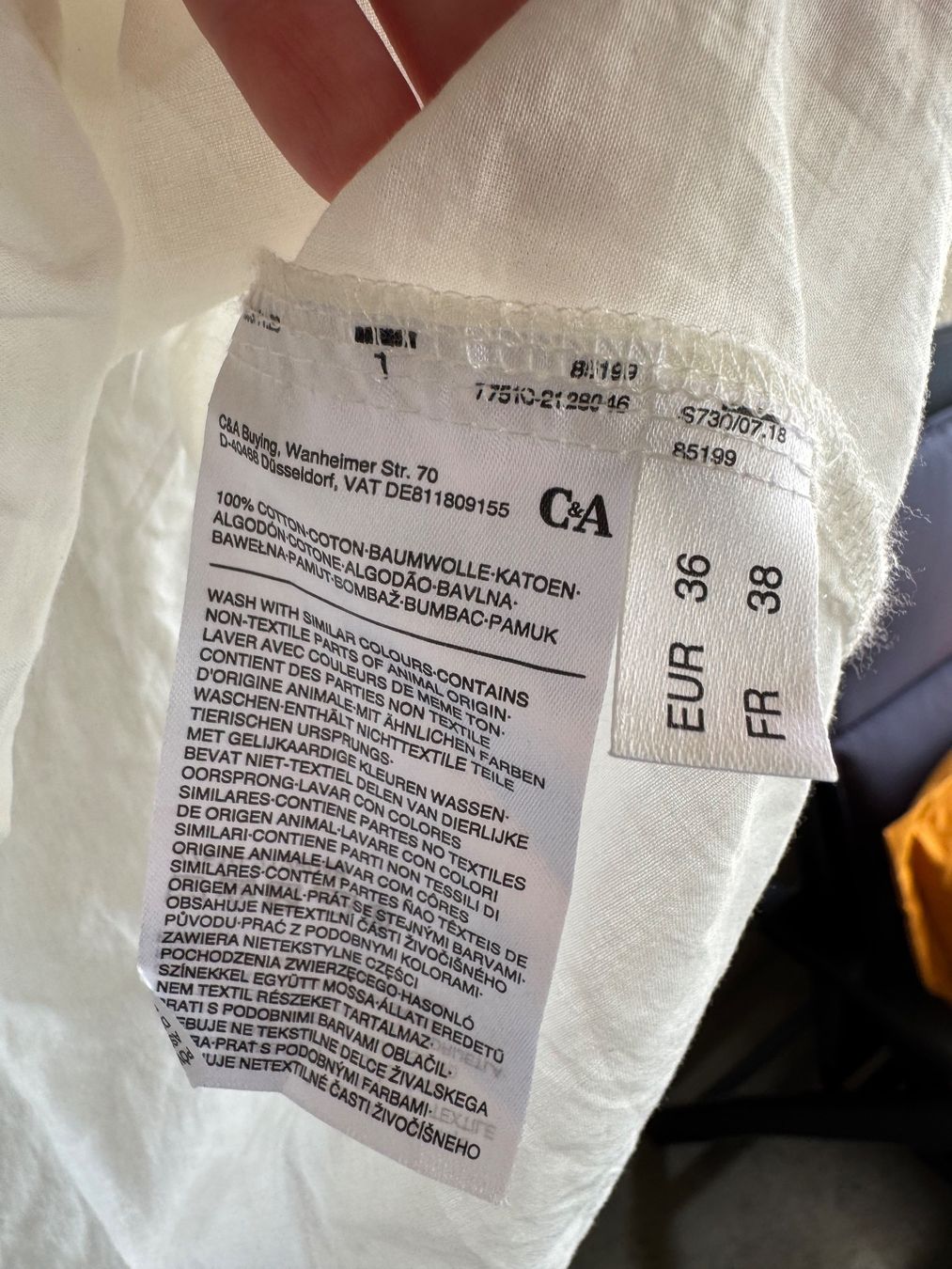 C&A Camicette: C&A leichte Bluse Gr.38 – Usato da Thun venduto da Iriska77 2