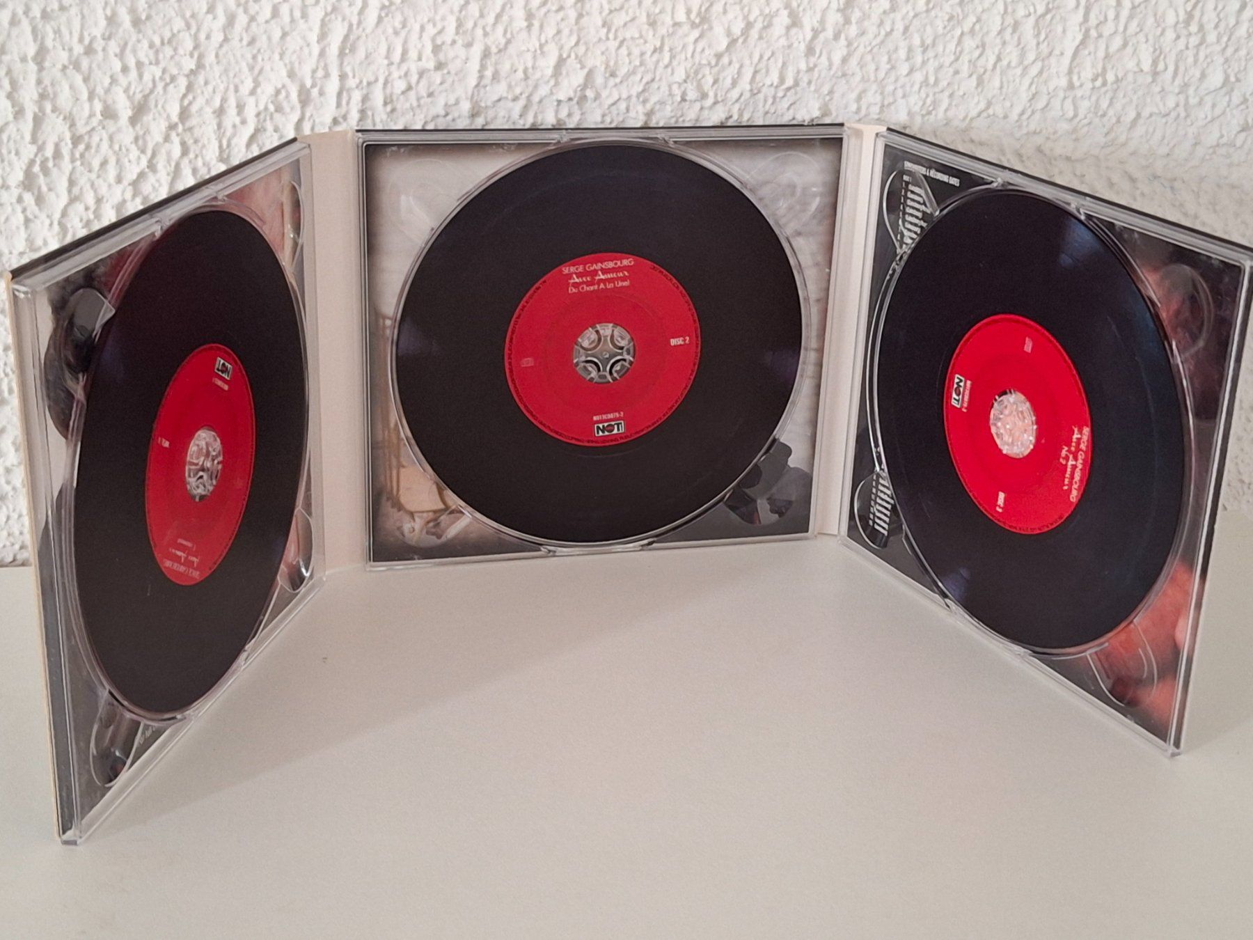 CD: 3CD Box Serge Gainsbourg -  Avec Amour  remastered – Usato da Aarberg venduto da Jackup1 2