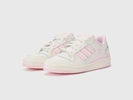 adidas Originals  FORUM LOW - cloud white/clear pink