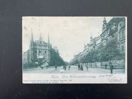 AK 1901 Köln Hohenzollerring Reichspost  (G510)