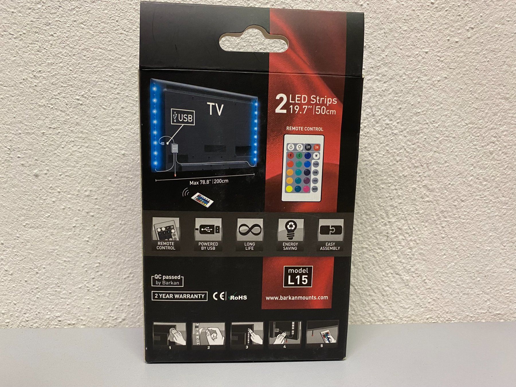 Ghirlande e barre luminose: Barkan LED Strips – Nuovo e nell'imballaggio originale da Hochdorf venduto da av-electronics 1