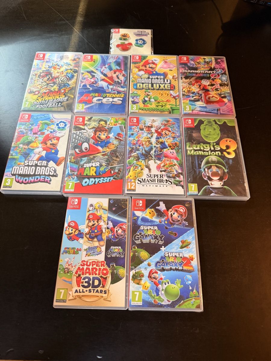 Nintendo Spiele: Nintendo Switch Super Mario colection – Gebraucht aus Homberg b. Thun von lucaluca82