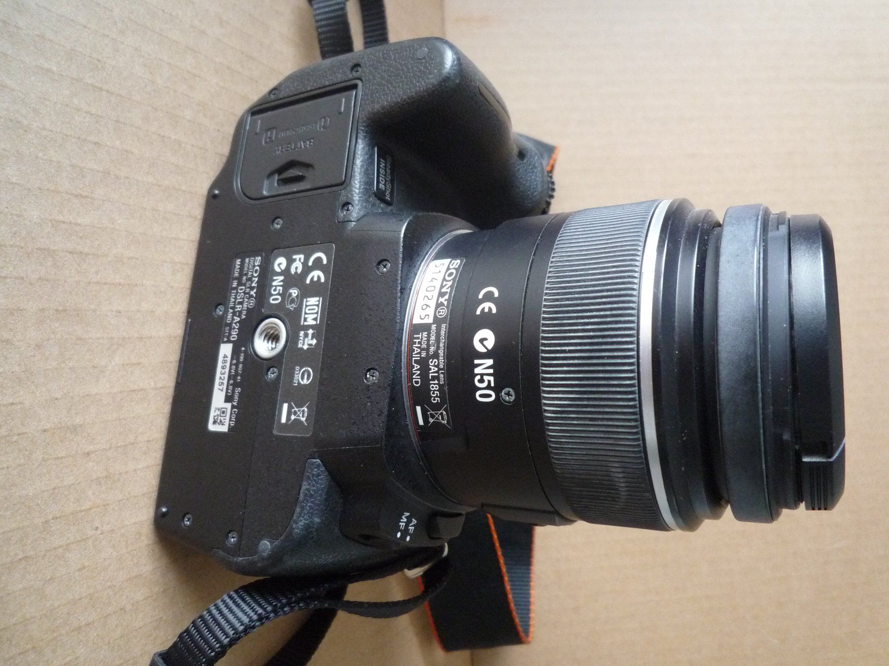 Sony Fotocamera: SONY Alpha290  - Gehäuse mit Objektiv 18-55mm plus Akku – Usato da Flims Waldhaus venduto da Gutveina 3