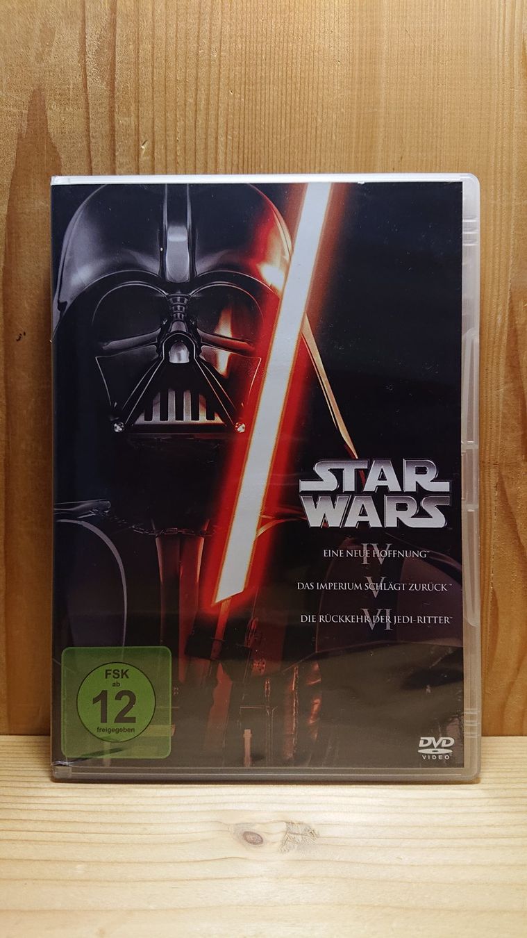 Alle DVDs: STAR WARS 4 bis 6 auf DVD – Gebraucht aus Wilderswil von Exebub