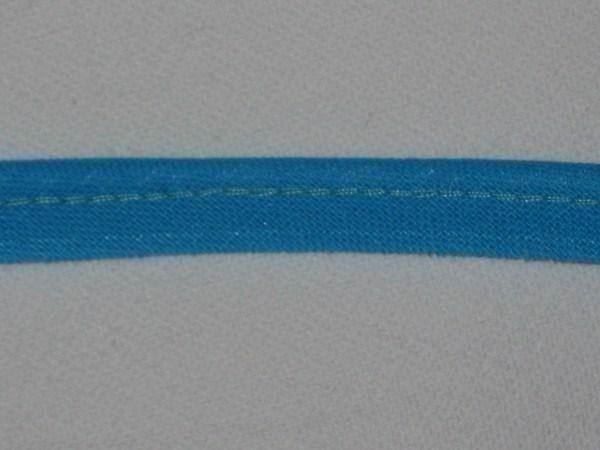 Tessuti: Paspelband Baumwolle türkis 10mm breit – Nuovo e nell'imballaggio originale da Füllinsdorf venduto da Schlupp 1