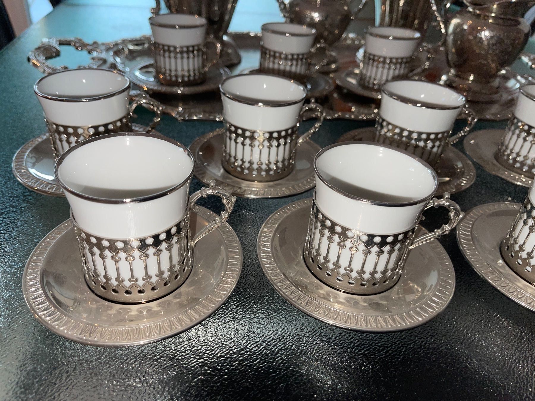Set di piatti: Kaffeeservice – Nuovo (secondo la descrizione) da Egg b. Zürich venduto da d.t.t 2