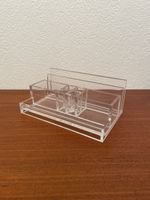80s Acrylglas Organizer Guzzini Stiftehalter Briefhalter