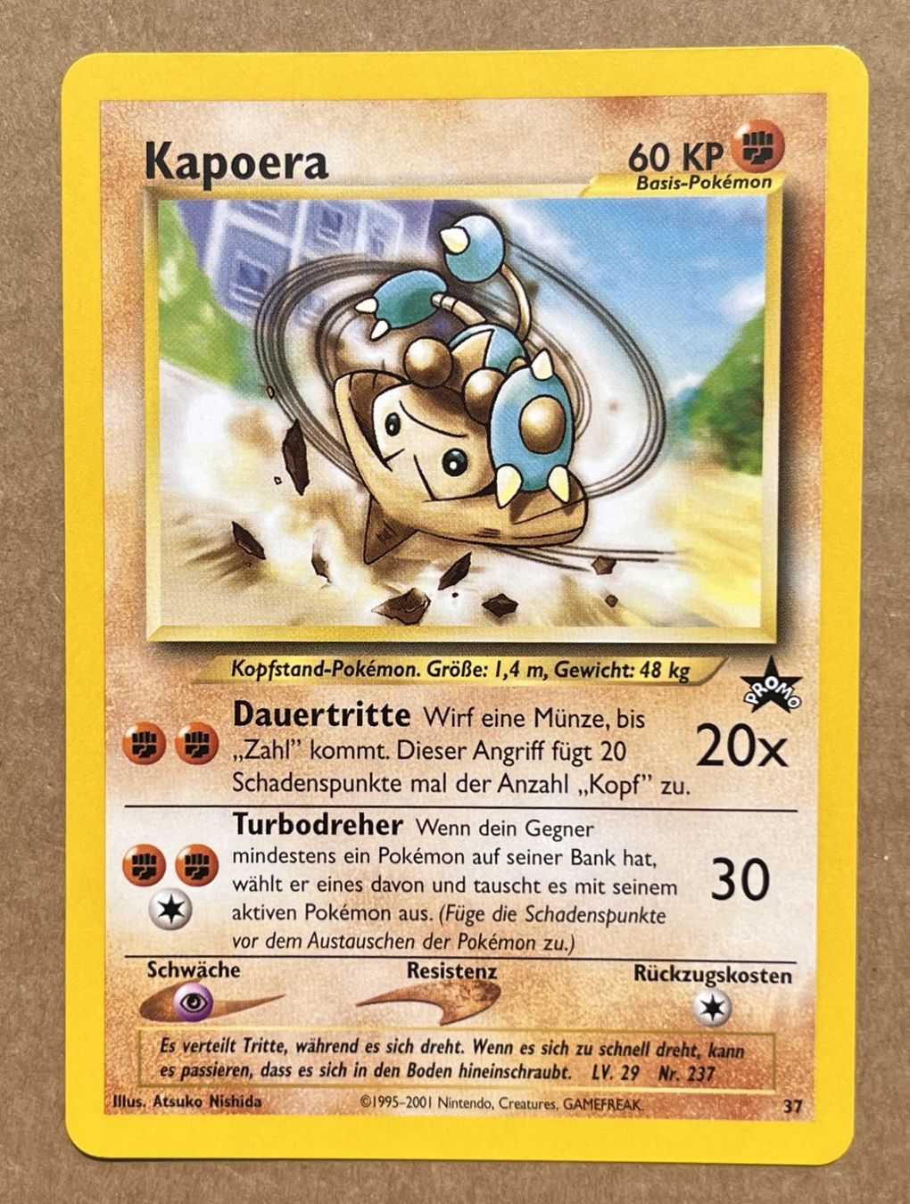 Pokémon Cartes à collectionner: Kapoera Black Star Promo 37 – Neuf (Voir description) à Dornach par Deco89