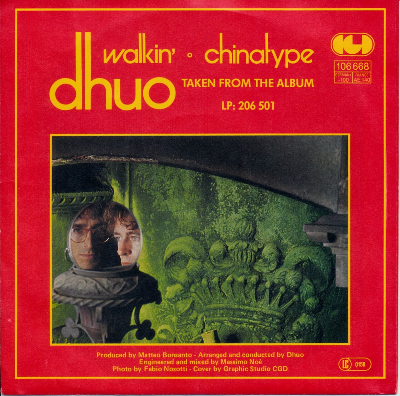 Dischi in vinile: DHUO - WALKIN' (7'' Vinyl Single NM) – Usato da Hedingen venduto da Studers 1