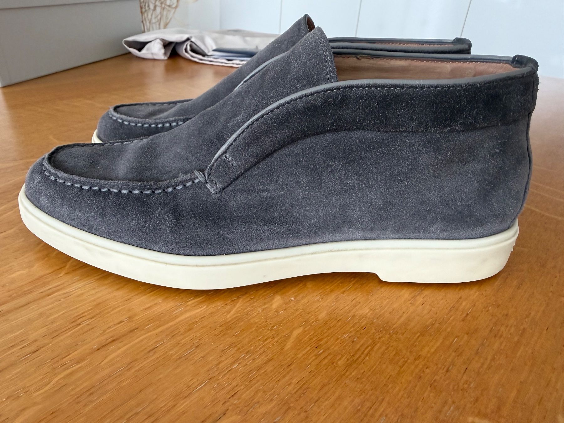 Santoni Scarpe da donna: Santoni Loafers in grau Grösse 36 – Usato da Wermatswil venduto da Pmoerikofer 4