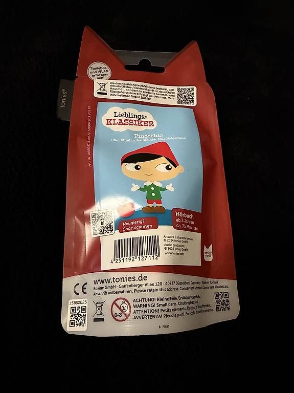 Statuette: Tonie Hörfigur Pinocchio Neu – Usato da Emmen venduto da kat_ltp2 1