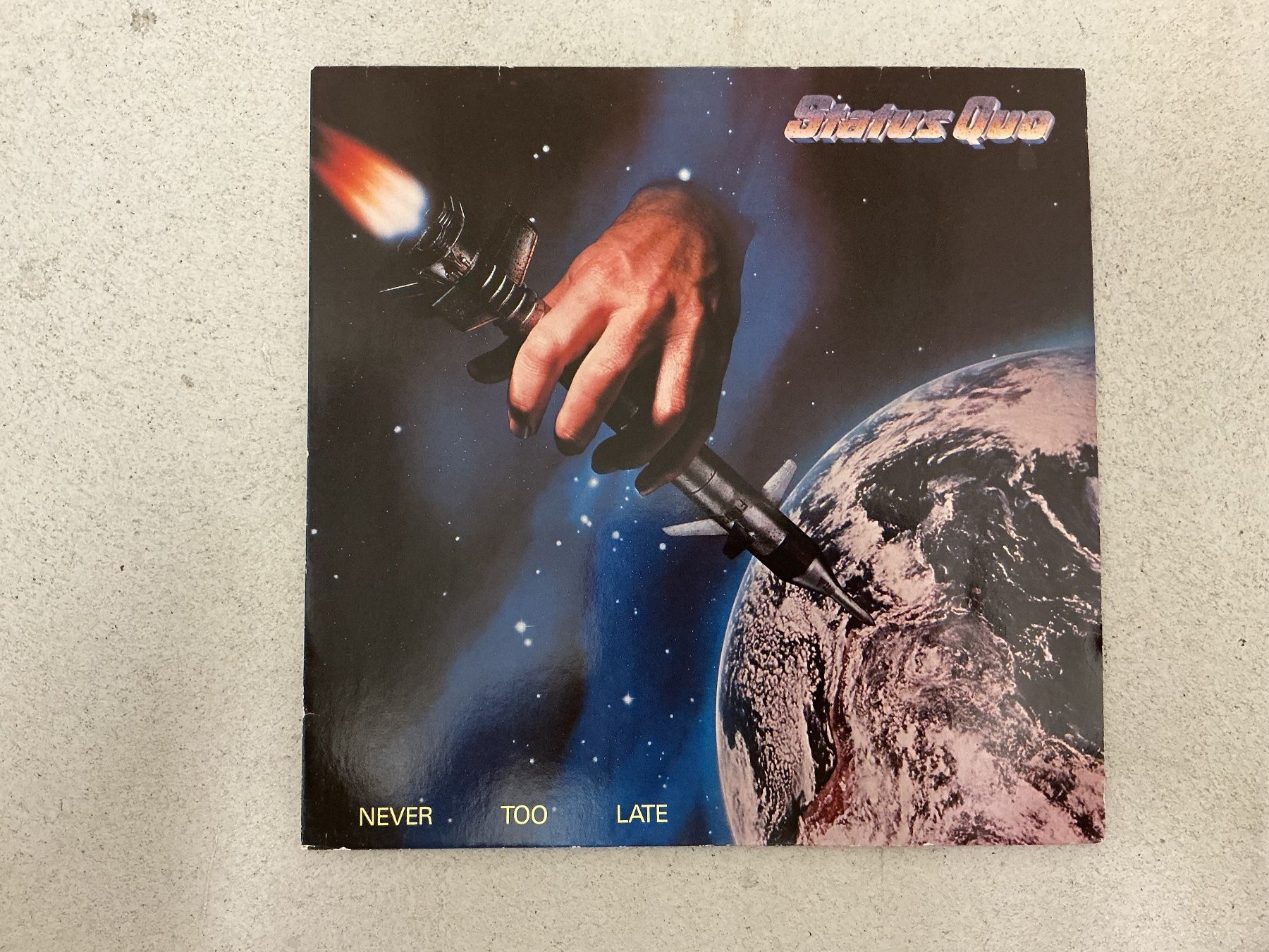 Schallplatten: Status Quo LP -  Never Too Late – Gebraucht aus Winterthur von Tumko_7_Vinyl